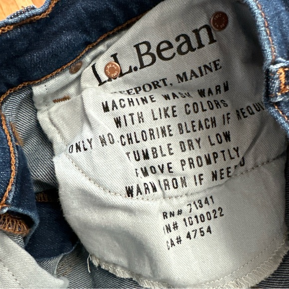L.L Bean Women’s Jeans High-rise Mini Boot Jean Size 10 Regular - Picture 13 of 13